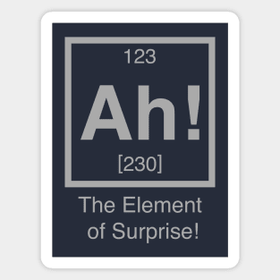 Ah! Element of Surprise Magnet